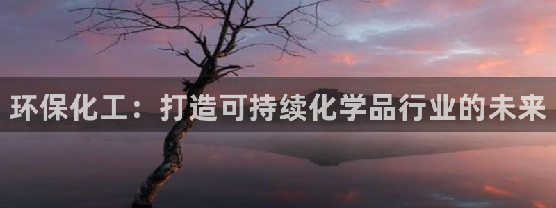 亿万先生客户端官网首页：环保化工：打造可持续化学品行业的未来
