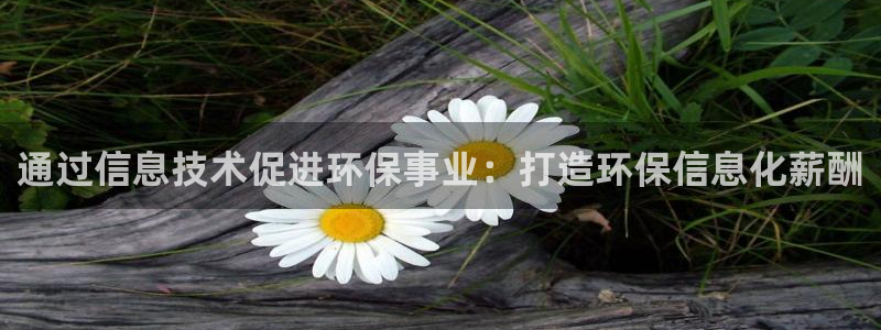 亿万先生mr008cc官网：通过信息技术促进环保事业：打造环保信息化薪酬