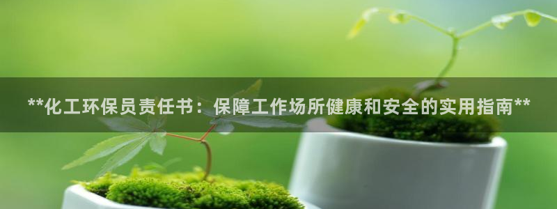 亿万国际游戏官网：**化工环保员责任书：保障工作场所健康和安全的实用指南**
