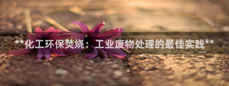 亿万官网：**化工环保焚烧：工业废物处理的最佳实践**