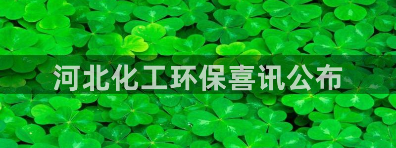 亿万先生合并网址是多少：河北化工环保喜讯公布