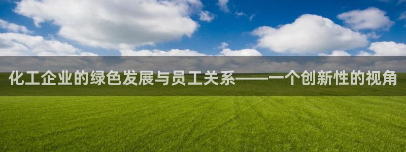 亿万先生手机版：化工企业的绿色发展与员工关系——一个创新性的视角