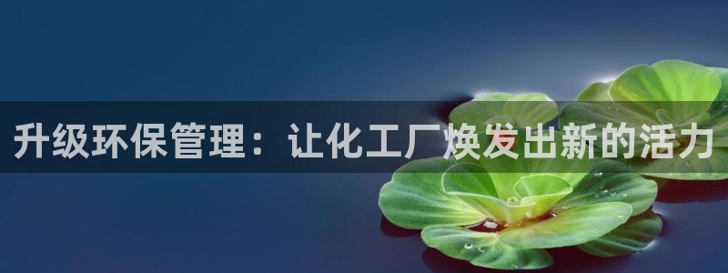 亿万先生 菲律宾：升级环保管理：让化工厂焕发出新的活力