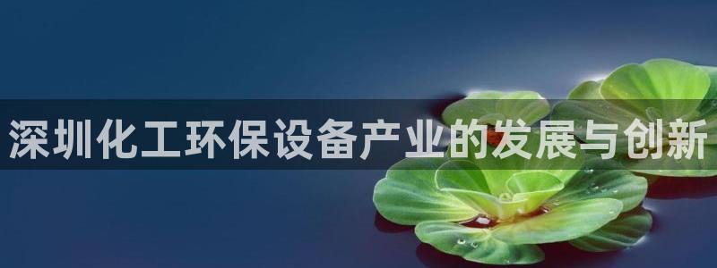 亿万网红：深圳化工环保设备产业的发展与创新